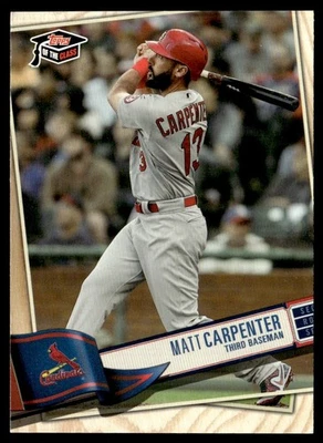 2019 Topps of the Class Matt Carpenter St. Louis Cardinals #TC-80 - Image 1 of 2