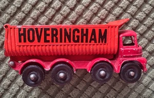 Vintage 1968 Matchbox Lesney No.17 Diecast Red Foden Hoveringham Tipper Truck - Picture 1 of 7