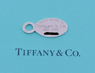 Colgante De Plata Esterlina Tiffany & Co Return To - Imagen 1 de 3