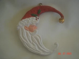 FUN 1988 HALLMARK KRINGLE MOON Anita Marra Rogers First Sculpt ORNAMENT No BOX - Picture 1 of 7