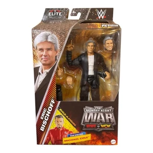 WWE Elite Monday Night War Series 8 Modellino ERIC BISCHOFF con BAF - Foto 1 di 7