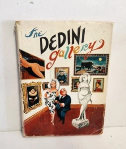 THE DEDINI GALLERY ELDON DEDINI ART CARTOON BOOK VINTAGE (1961 HRW) HC DJ - Picture 1 of 5