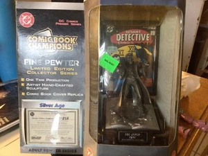 REPLICA COPERTINA FUMETTO CHAMPIONS PELTRO FINE 1978 FIGURA JOLLY NUOVA CON SCATOLA DETECTIVE - Foto 1 di 7