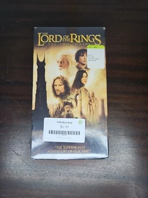 The Lord of the Rings: The Two Towers VHS Videotape New Sealed   - Image 1 of 4