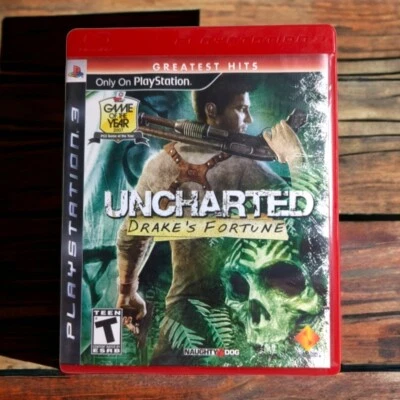 Uncharted Drake's Fortune (PlayStation 3, 2007) Complete w/Manual VG - Image 1 of 4