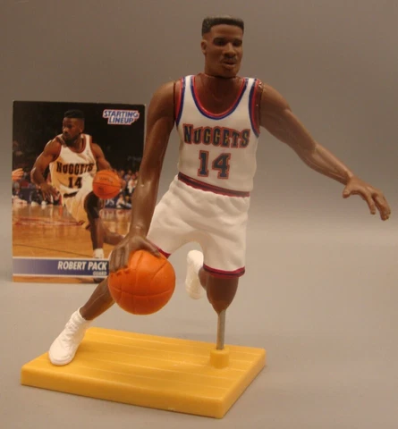 LOOSE 1995 STARTING LINEUP SLU FIGURE ROBERT PACK DENVER NUGGETS Cover
