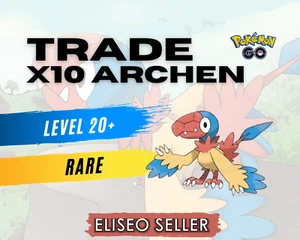 Pokemon Archen GO x10 - Chance Lucky - Pack Archen - Picture 1 of 2