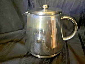 HTF IKEA ANRIK Caffè Pressa Francese Doppio Strato Acciaio Inox 8 Tazze - Foto 1 di 9