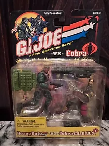 Modellino GI Joe vs Cobra Heavy Duty vs Cobra C.L.A.W.S 2001 Hasbro SIGILLATO - Foto 1 di 5