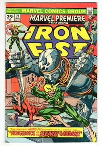 Marvel Premiere #21 Muy Bueno Plus 4.5 Primera aparición de Misty Knight 1975 - Imagen 1 de 2