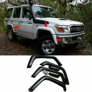 6x Para Toyota Land Cruiser LC70 75 76 77 FJ79 Guardabarros Llamaradas Arco de Rueda Sin Pintar - Imagen 1 de 5