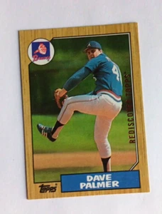 2017 Topps Rediscover Topps Buybacks 1987 Topps #324, Dave Palmer - Picture 1 of 2