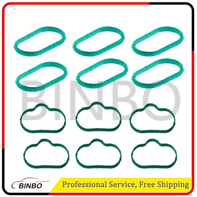 Junta colector de admisión x6 superior x6 inferior para Jaguar 2002-2008 tipo S 3,0 L tipo X Foto 1 de 3