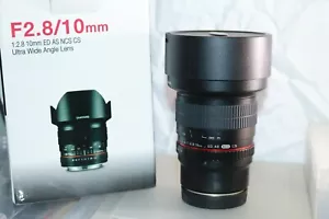 Lente de enfoque manual Samyang 10 mm F2,8 para Canon M - Imagen 1 de 2