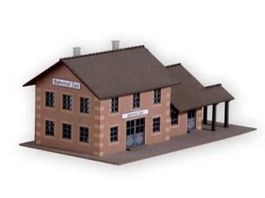 Noch Scala Z 44305 Stazione Ferroviaria KIT "Linea" con Colla *NUOVO SPEDIZIONE 0€ - Foto 1 di 4