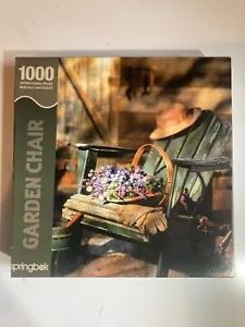 GARDEN CHAIR 1000 piece puzzle SPRINGBOK factory sealed - Picture 1 of 4