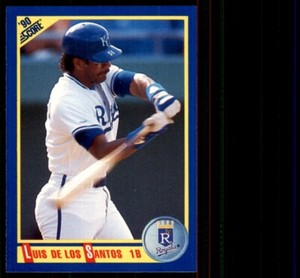 1990 Score Luis de los Santos Baseball Cards #659