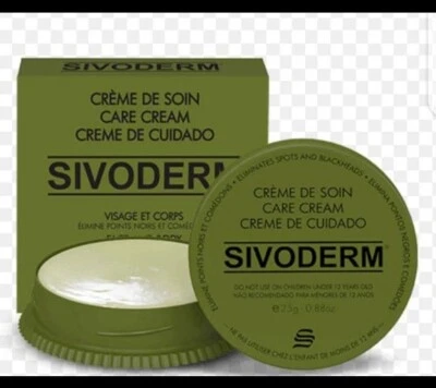 Crema de cuidado facial y corporal Sivoderm para erupciones para acné, manchas y espinillas 25 g 0,88 oz. Foto 1 de 2