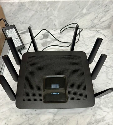 Linksys Ac5000 Mu MIMO 5.0 GHz Tri Band Quad Stream WiFi Router Ea9400 - Image 1 of 4