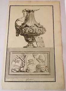 Eau Forte par DELAFOSSE, "Le Portugal", XVIIIème - Bild 1 von 2