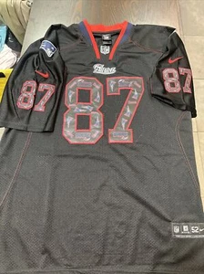 New England Patriots Rob Gronkowski #87 Nike On Field NFL Football Jersey Sz 52 - Picture 1 of 7