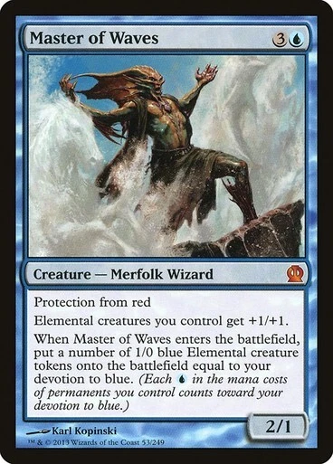 MTG - Master of Waves - Theros - Magic the Gathering - Image 1 of 1