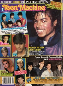 Teen Machine Magazine September 1984 Michael Jackson Duran Def Leppard Menudo - Picture 1 of 22