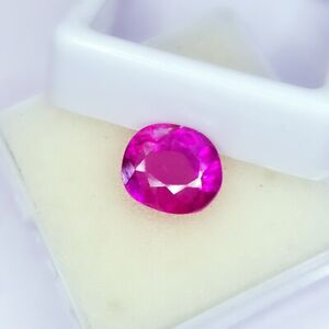 4.52 Ct Loose Gemstone Natural Sri Lank Pink Sapphire Translucent GGL Certified