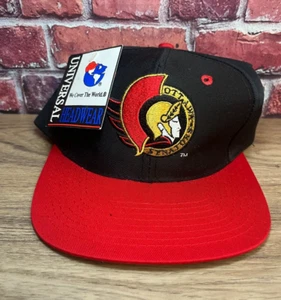 VINTAGE THROWBACK OTTAWA SENATORS SPORTS UNIVERSAL HEADWEAR SNAPBACK HAT NHL - Picture 1 of 10