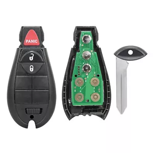 Fit for Jeep Cherokee Dodge Ram 1500 2500 3500, Remote Smart Key Fob Backup 3B - Foto 1 di 4