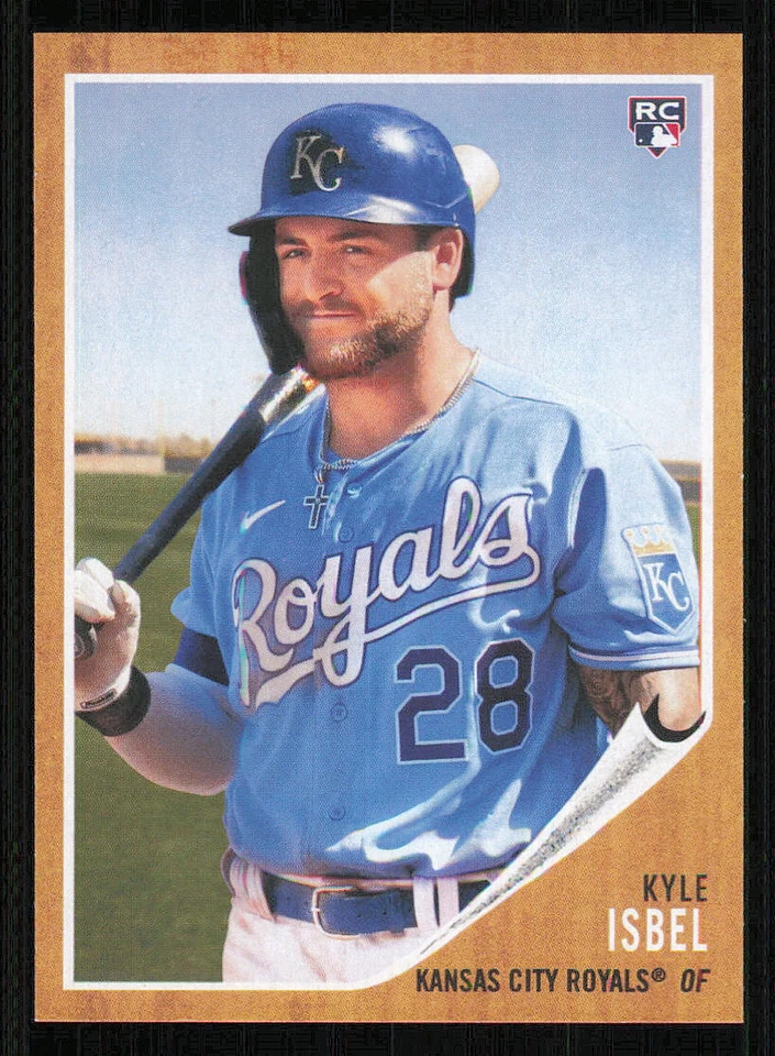 2021 Topps Archives #93 Kyle Isbel RC - Image 1 of 2