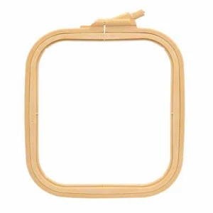 Plastic Square Hoop Nurge 170-12 Coffee Brown - Picture 1 of 4