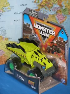 MONSTER JAM DIRT SQUAD AXEL GREEN SERIES 8 DIE-CAST ***BRAND NEW & RARE*** - Picture 1 of 8