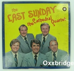 SEALED THE CATHEDRAL QUARTET Last Sunday ORIGINAL 1973 Canaan BLUEGRASS GOSPEL - Picture 1 of 2