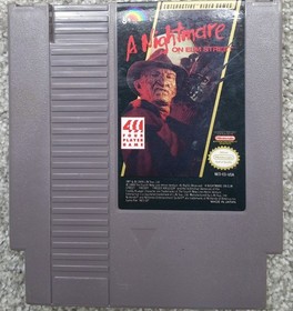 A Nightmare on Elm Street (Freddy Krueger) - Nintendo NES - Game Only - Tested