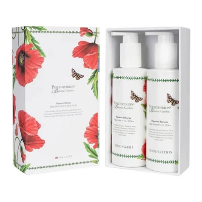 Botanic Garden by Wax Lyrical Handwash & Lotion Gift Set Poppy