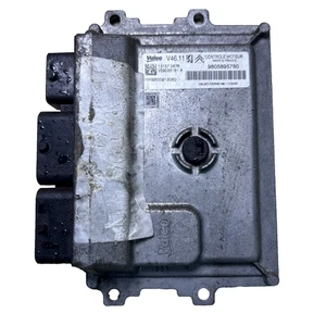 2014 PEUGEOT 208 1.2 PETROL ECU ENGINE CONTROL UNIT 9805895780 - Picture 1 of 3