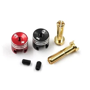 Slidelogy Heatsink Adjustable 5mm Brass Bullet Plug 2pcs #SDY-0275 - Picture 1 of 2