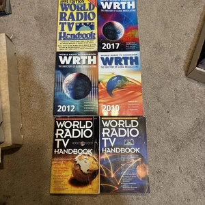 World Radio TV Handbook  WRTH Global Broadcasting 1992 1996 1997 2010 2012 2017 - Bild 1 von 4