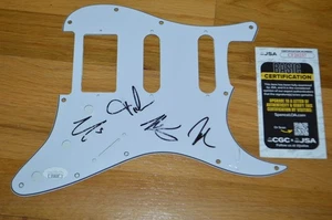 Cage The Elephant Matt Shultz +3 Autographed Electric Guitar Pickguard ~ JSA COA - Picture 1 of 7