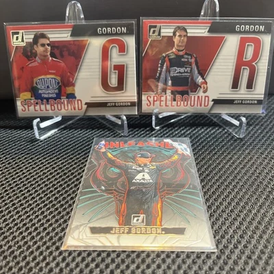 2025 Panini Donruss NASCAR Spellbound Jeff Gordon And Unleashed Lot Of 3 - Image 1 of 2