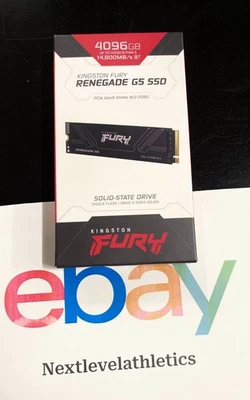 Kingston FURY Renegade 4096GB G5 SSD - SFYR2S/4T0 | PCIe Gen5 NVMe M.2 2280 Foto 1 de 3