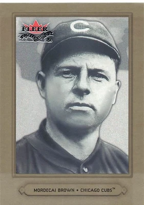 2002 Fleer Fall Classic - Mordecai Brown #48 - Image 1 of 2