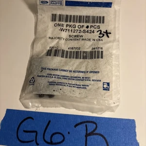 3 OE Ford W711272-S424 Screws OEM High Quality Durable Fastener Set Hardware - Picture 1 of 3