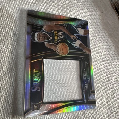 Jalen Pickett 2023-24 Panini Select Silver Jersey Memorabilia Nuggets SP! - Image 1 of 4