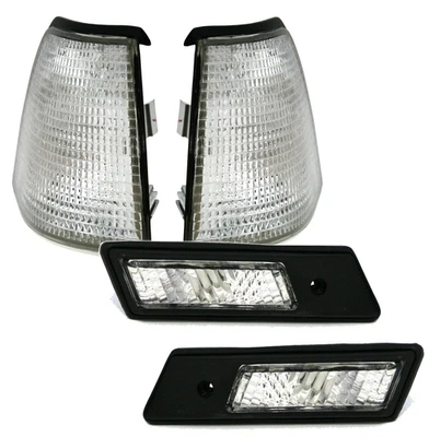 Juego de intermitentes delanteros + intermitentes laterales en blanco para BMW Serie 3 E36 Limo Touring Compact - Imagen 1 de 3