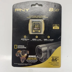 Pny 8gb Optima Sdhc4 Ultra High Speed Capacity Flash Memory Card - Picture 1 of 4