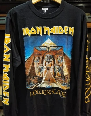 IRON MAIDEN - POWERSLAVE🔥  Unisex Long Sleeve Shirt 2 sides Gift for Fans - Image 1 of 4
