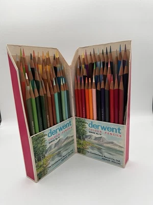 Derwent Colour Pencils Case No. 1972 Made In England 72 Shades - Image 1 of 4