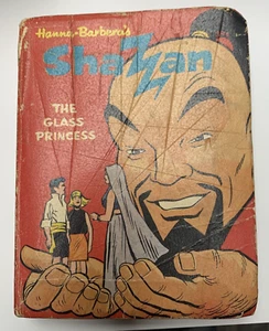 J3B Whitman Big Little Book: 1968 Hanna-Barbera's Shazzan The Glass Princess - Imagen 1 de 5